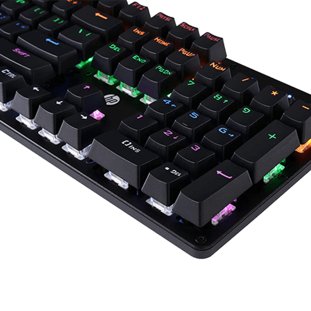 Keyboard Hp Gk Mechanical Blue Switch Gaming