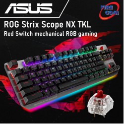 (KEYBOARD)Asus ROG Strix Scope NX TKL Red Switch mechanical RGB gaming