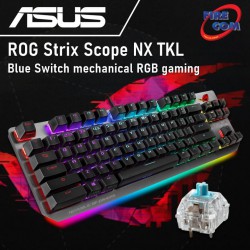 (KEYBOARD)Asus ROG Strix Scope NX TKL Blue Switch mechanical RGB gaming