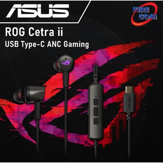 (HEADSET)Asus ROG Cetra ii USB Type-C ANC Gaming