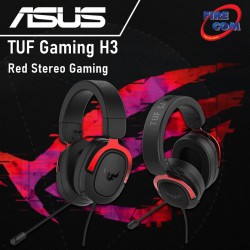 (HEADSET)Asus TUF Gaming H3 Red Stereo Gaming