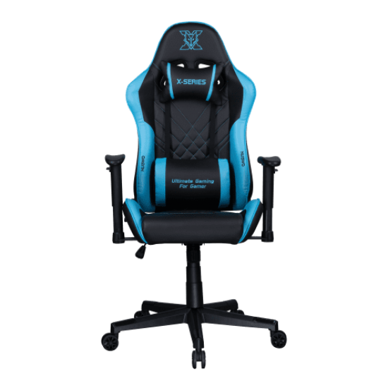 Gaming Chair (เก้าอี้เกมมิ่ง) Nubwo X117 Blue Gaming Chair (24776) สามารถออกใบกำกับภาษีได้
