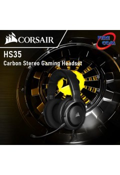 (HEADSET)Corsair HS35 Carbon Stereo Gaming Headset