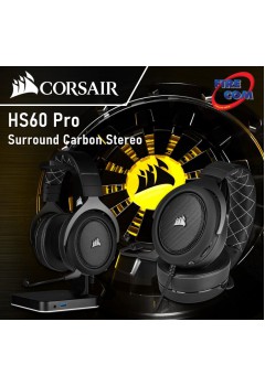 (HEADSET)Corsair HS60 Pro Surround Carbon Stereo