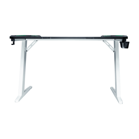 (GAMING DESK) โต๊ะ Nubwo ND-601 White Gaming Desk E-Sport Durable (24101) สามารถออกใบกำกับภาษีได้