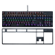 (KEYBOARD) EGA Type K3 Black Rainbow Lighting Mechanical Switch Gaming Red Switch