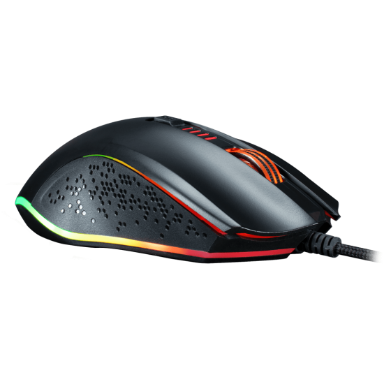 (Mouse) EGA Type M4 Black Gaming Ergonomic design for all type grip