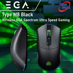 (Mouse) EGA Type M8 Black Wireless EGA Spectrum Ultra Speed Gaming