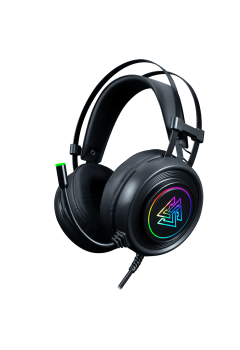 (HEADSET) EGA Type H3 Black Virtual7.1 Software Spectrum LED Lighting