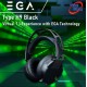 (HEADSET) EGA Type H9 Black Virtual 7.1 Experience with EGA Technology