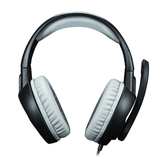 (HEADSET) EGA H102 Lite Grey Power Sound Clear Audio Gaming