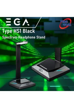 (HEADSETSTAND) EGA Type HS1 Black Spectrum Headphone Stand