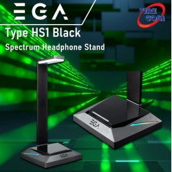 (HEADSETSTAND) EGA Type HS1 Black Spectrum Headphone Stand