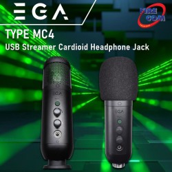 (MICROPHONE) EGA TYPE MC4 USB Streamer Cardioid Headphone Jack