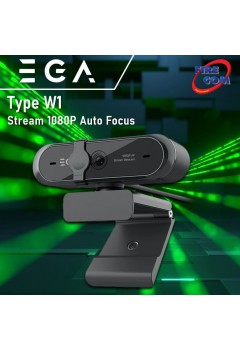 (WEBCAM) EGA Type W1 Stream 1080P Auto Focus