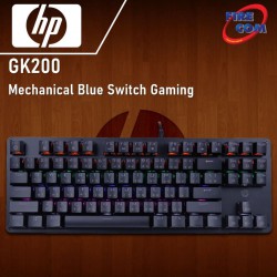 (KEYBOARD) HP GK200 Mechanical Blue Switch Gaming