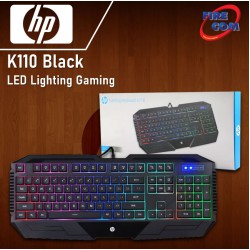 (KEYBOARD) HP K110 BlackLED Lighting Gaming