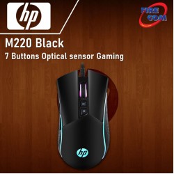 (Mouse)HP M220 Black 7 Buttons Optical sensor Gaming