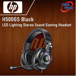 (HEADSET)HP H500GS Black LED Lighting Stereo Sound Gaming Headset