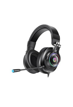 (HEADSET)HP H500GS Black LED Lighting Stereo Sound Gaming Headset