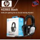 (HEADSET)HP H220GS Black USB LED Lighting Stereo Sound Gaming Headset