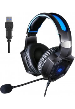 (HEADSET)HP H320GS BlackUSB Virtual 7.1 Surround Sound Gaming Headset