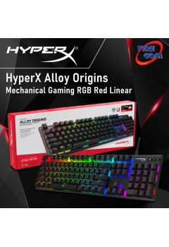 (KEYBOARD)Kingston HyperX Alloy Origins Mechanical Gaming RGB Red Linear