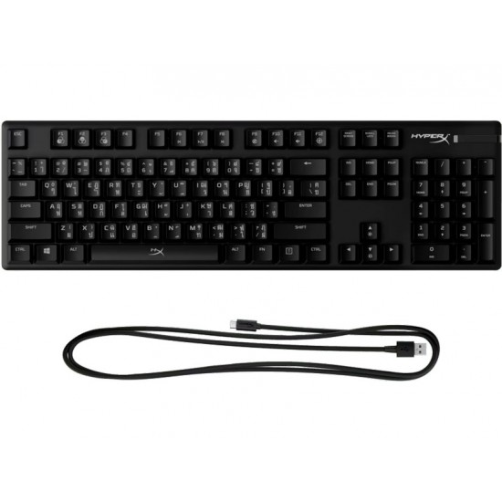 คีย์บอร์ด HyperX Alloy Origins Compact Durable Design Blue SW(TH) Clicky สามารถออกใบกำกับภาษีได้