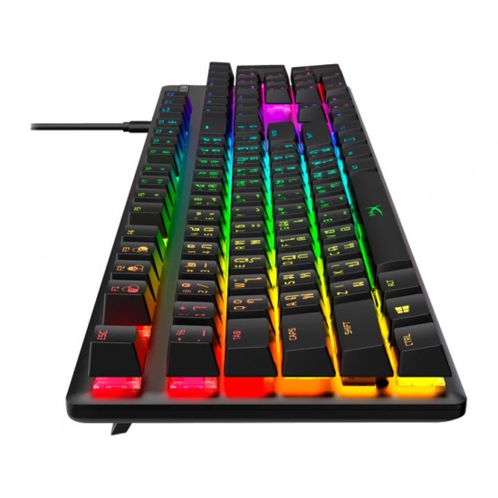 คีย์บอร์ด HyperX Alloy Origins Compact Durable Design Blue SW(TH) Clicky สามารถออกใบกำกับภาษีได้