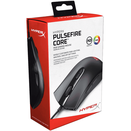 (Mouse)KINGSTON HyperX Pulsefire Core RGB Gaming