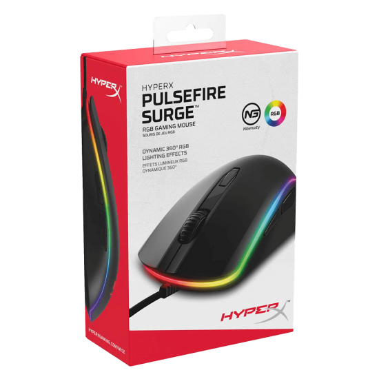 (Mouse)KINGSTON HyperX PulseFire Surge RGB Gaming