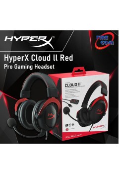 (HEADSET)KINGSTON HyperX Cloud ll Red Pro Gaming Headset