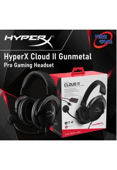 (HEADSET)KINGSTON HyperX Cloud II Gunmetal Pro Gaming Headset