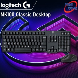 (KEYBOARD&MOUSE)Logitech MK100 Classic Desktop