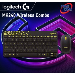 (KEYBOARD&MOUSE)Logitech MK240 Wireless Combo