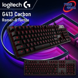 (KEYBOARD) Logitech G413 Carbon Romer-G Tactile