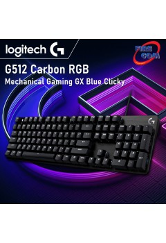 (KEYBOARD) Logitech G512 Carbon RGB Mechanical Gaming GX Blue Clicky