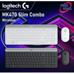 (KEYBOARD&MOUSE)Logitech MK470 Slim Combo Wireless