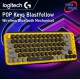 (KEYBOARD) Logitech POP Keys BlastYellow Wireless Bluetooth Mechanical