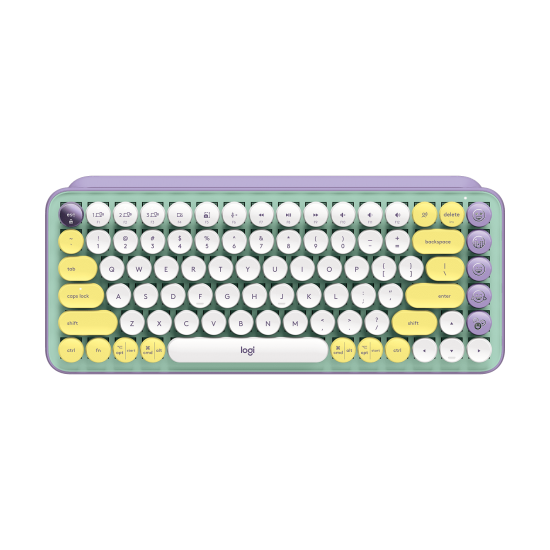 (KEYBOARD) Logitech POP Keys DayDreamMint Wireless Bluetooth Mechanical