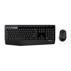 เมาส์คีย์บอร์ดLogitech MK345 (Black) Full-Size Wireless Combo With Extra-Long Battery (EN/TH) สามารถออกใบกำกับภาษีได้