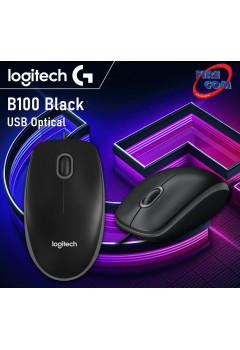 (Mouse)Logitech B100 Black USB Optical