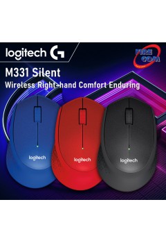 (Mouse)Logitech M331 Silent Wireless Right-hand Comfort Enduring