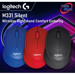 (Mouse)Logitech M331 Silent Wireless Right-hand Comfort Enduring