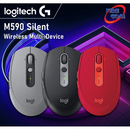 (Mouse)Logitech M590 Silent Wireless Multi-Device