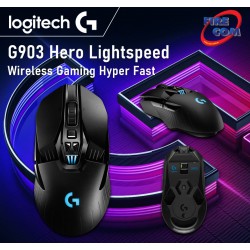 (Mouse)Logitech G903 Hero LightspeedWireless Gaming Hyper Fast