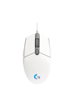 (Mouse)Logitech G102 White Lightsync RGB 6 Button Gaming