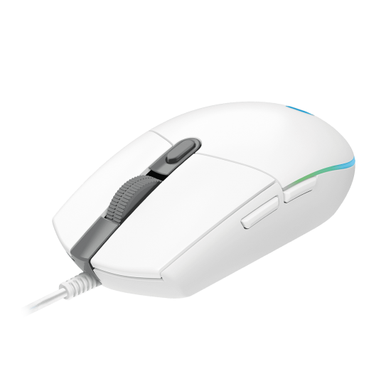 (Mouse)Logitech G102 White Lightsync RGB 6 Button Gaming