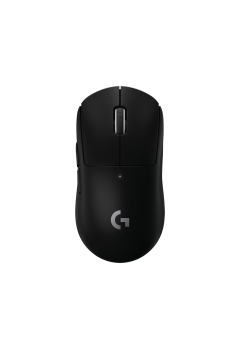 (Mouse)Logitech Pro X Superlight Black Wireless Gaming Hero Lightspeed