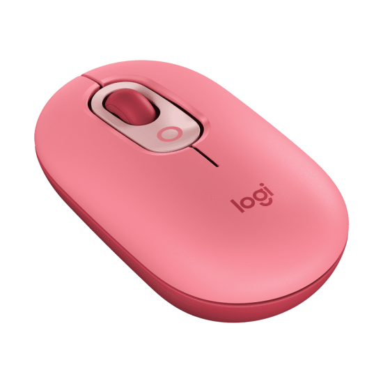 (Mouse)Logitech POP Mouse HeartBreakerRose Bluetooth with emoji software The Studio Series